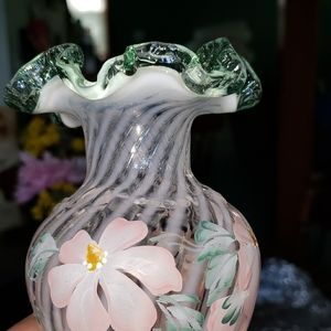 Hand painted vase